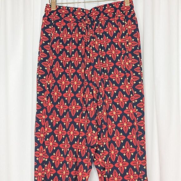 Tucker NYC Julia Pant Sunbird Song in Rayon Jersey Boho Printed Aztec Western - Picture 2 of 9